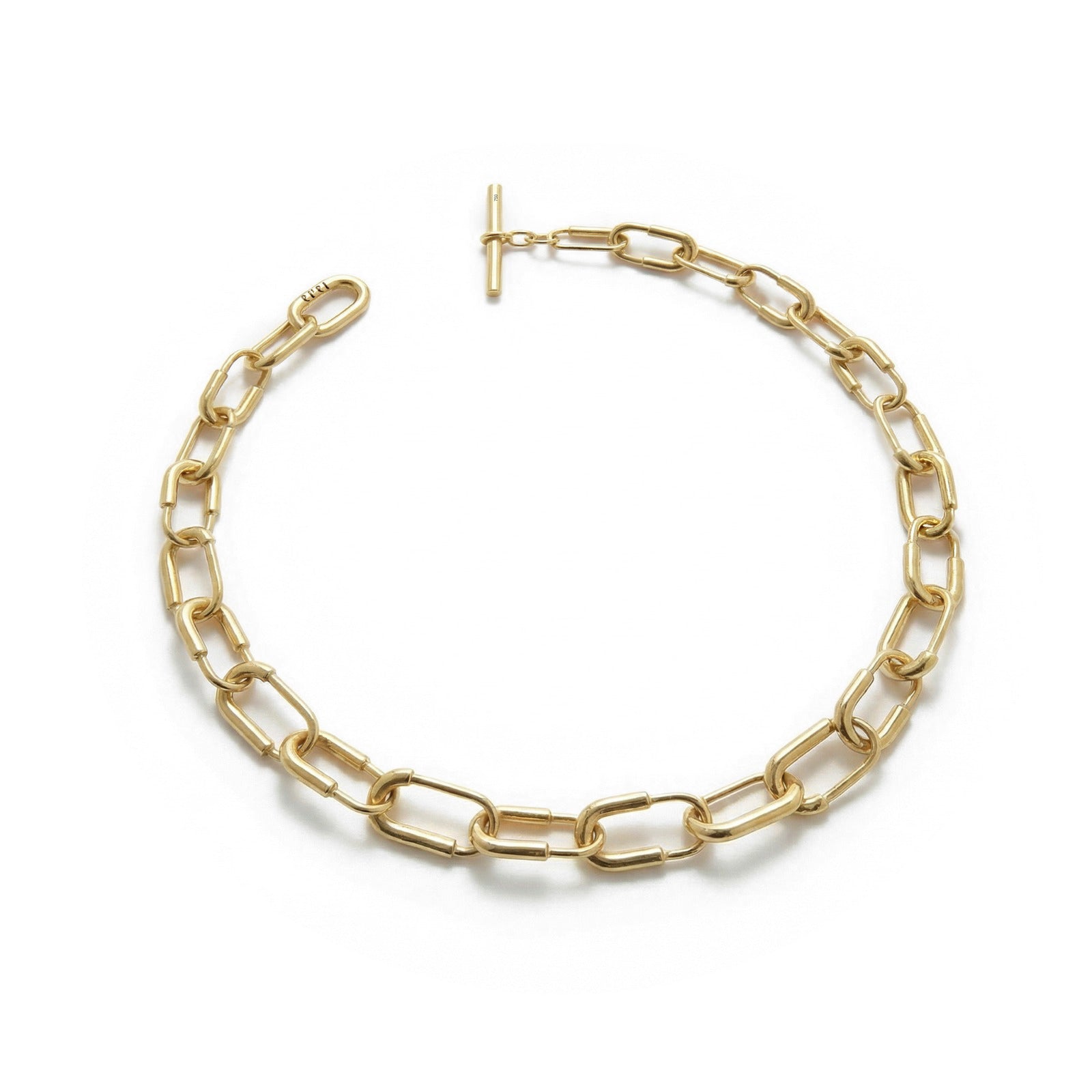 COMO NECKLACE SMALL LINKS | KA+LU | YELLOW GOLD