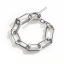 COMO BRACELET MEDIUM LINKS | SILVER