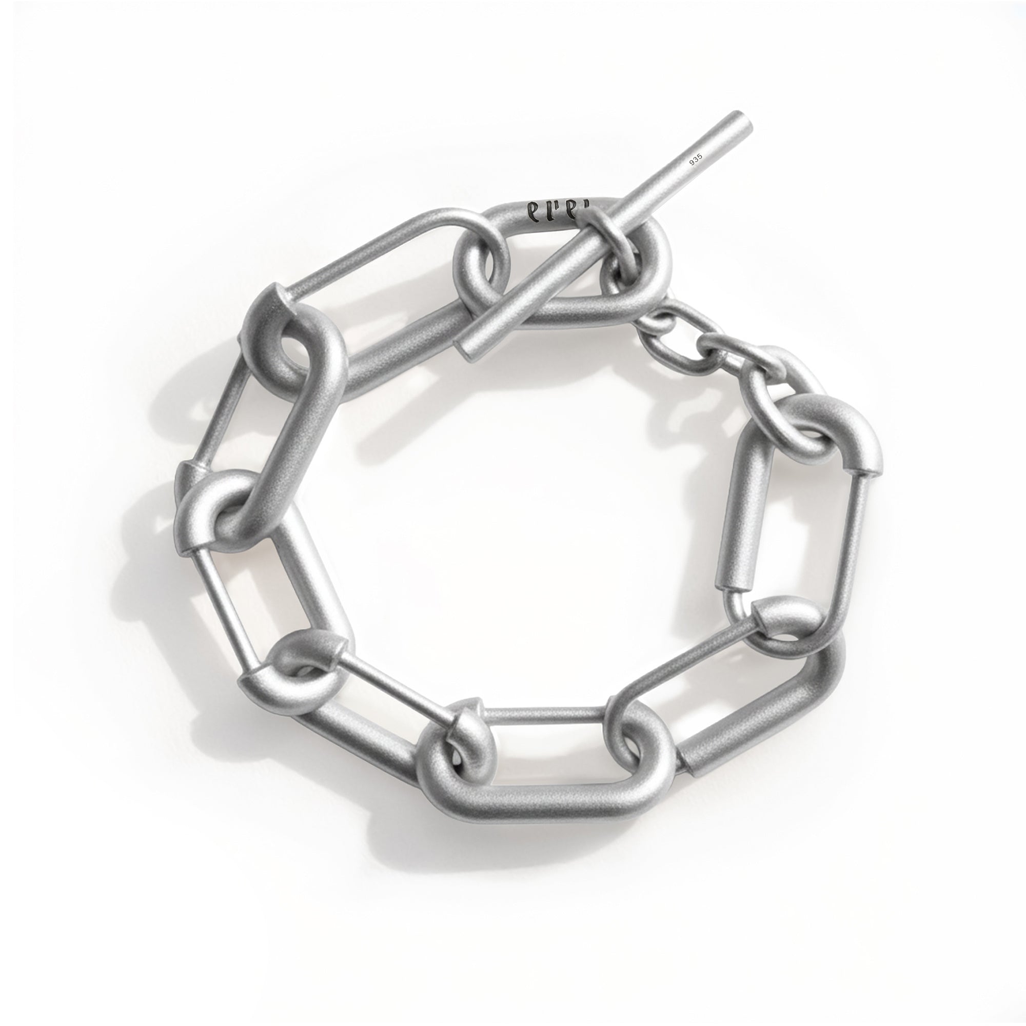 COMO BRACELET MEDIUM LINKS | SILVER