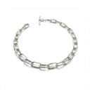 COMO NECKLACE SMALL LINKS | SILVER