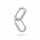 COMO NECKLACE MEDIUM LINKS | SILVER