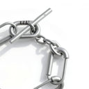 COMO BRACELET MEDIUM LINKS | SILVER