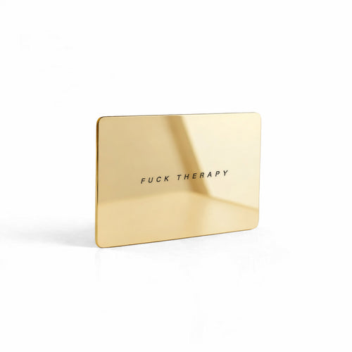 BUSINESS CARD | YELLOW GOLD