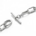 COMO NECKLACE SMALL LINKS | SILVER