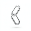 COMO BRACELET MEDIUM LINKS | SILVER