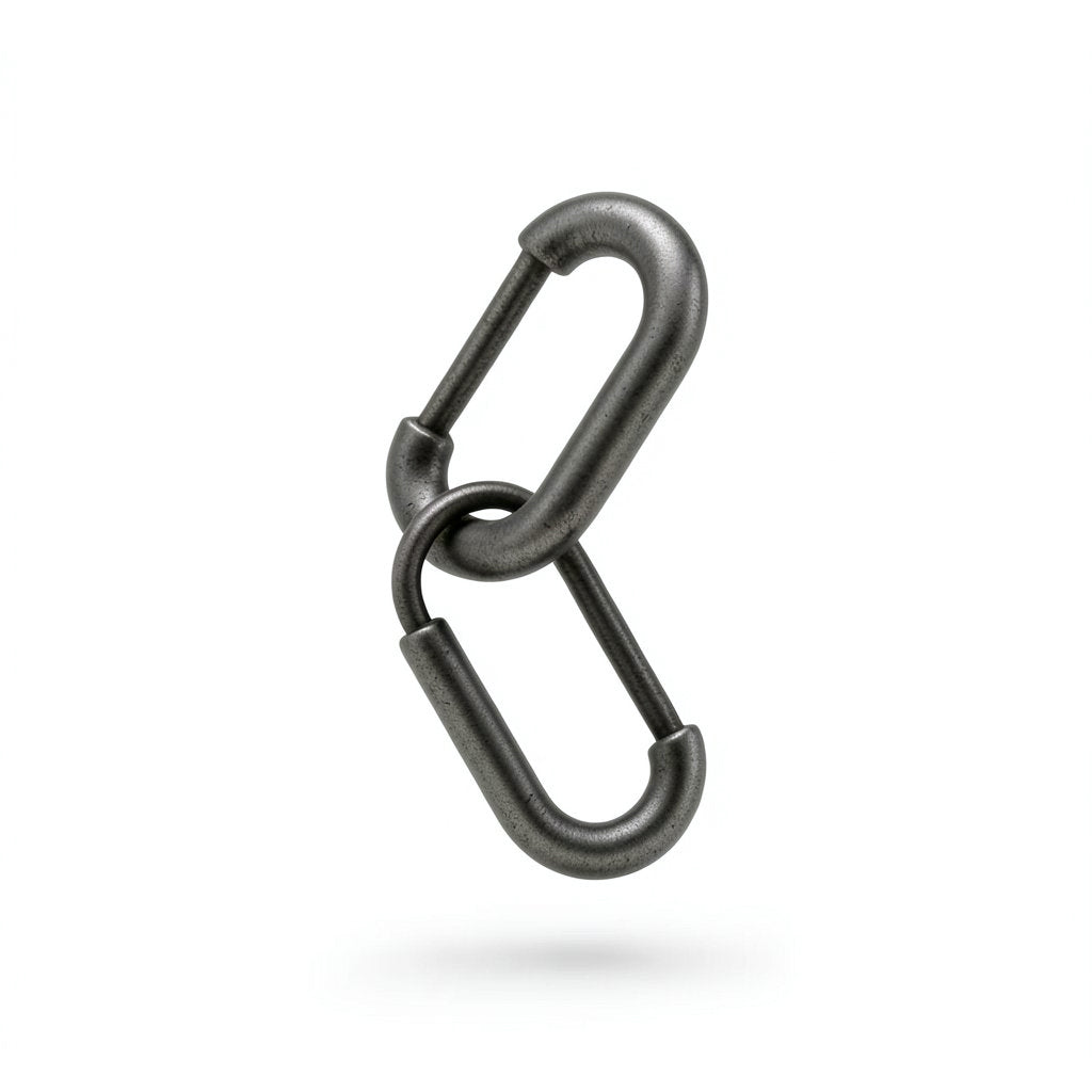 COMO BRACELET MEDIUM LINKS | OXIDIZED