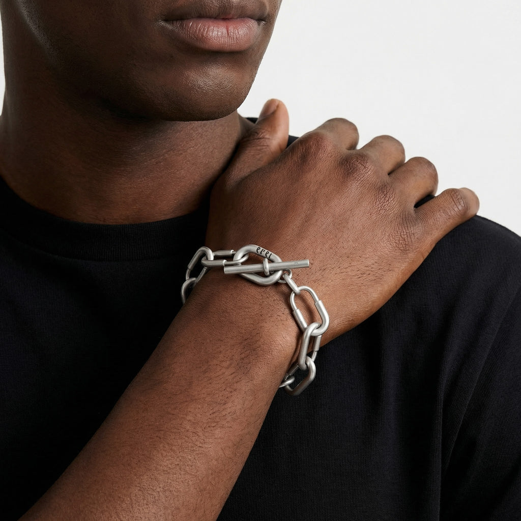 COMO BRACELET SMALL LINKS | SILVER